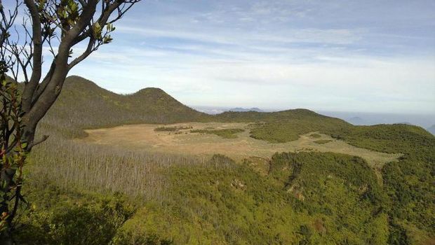 gunung, 1. Gunung Gede-Pangrango (Jawa Barat), 2. Gunung Bromo (Jawa Timur), 3. Gunung Prau (Jawa Tengah), 4. Gunung Kelimutu (Nusa Tenggara Timur), 5. Gunung Papandayan (Jawa Barat), 6. Gunung Andong (Jawa Tengah), 7. Gunung Batur (Bali), 8. Gunung Burangrang (Jawa Barat), 9. Gunung Ijen (Jawa Timur), 10. Gunung Sibayak (Sumatera Utara), 11. Gunung Sindoro, 12. Gunung Tanggamus (Lampung)