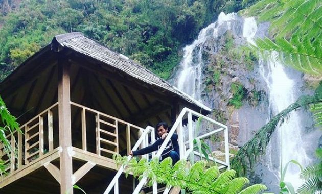 air terjun sikarim wonosobo, wisata alam eksotis dibalik kekokohan bukit sikunir