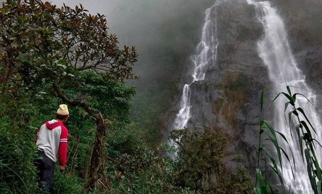 air terjun sikarim wonosobo, wisata alam eksotis dibalik kekokohan bukit sikunir