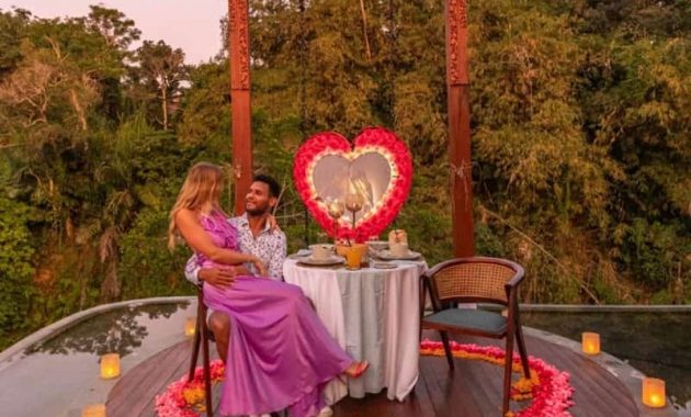 aksari resort ubud, akomodasi mewah cocok untuk honeymoon dengan pemandangan hutan yang asri