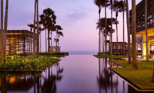 alila villas uluwatu di kabupaten badung bali