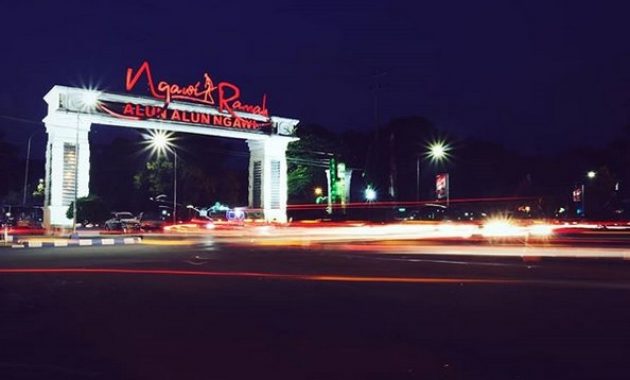 Alun Alun Ngawi, Central Parknya Jawa Timur
