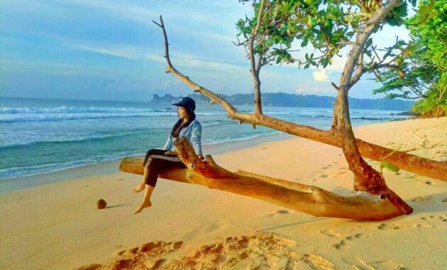 apakah sudah buka atau tutup wisata pantai sendiki malang dan bisakah dilewati mobil?