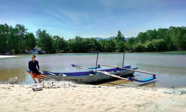 bagaimana akses jalan menuju ke pantai tamban di malang dan berapa harga tiket masuknya?