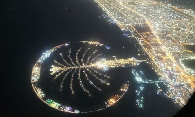beberapa potret tranformasi wilayah dubai, sebelum dan setelah menjadi kota metropolis
