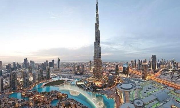 beberapa potret tranformasi wilayah dubai, sebelum dan setelah menjadi kota metropolis