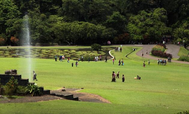 berapa harga tiket masuk kebun raya bogor? ini daftarnya