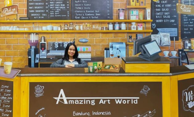 berburu spot foto instagramable berkonsep 3d di museum amazing art world bandung, Harga Tiket Masuk, Jalan Menuju Lokasi , Fasilitas, Spot Instagramable , Tips Wisata