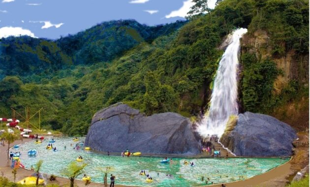 Buat Liburan Sekeluarga, Cocok Banget Nih Curug Bidadari
