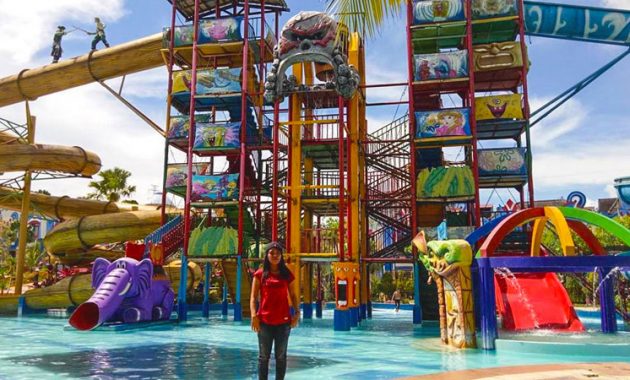 caribbean island waterpark balikpapan, Lokasi Dimana , Daya Tarik, Membawa Anak, Kedalaman Beragam, Harga Tiket Masuk