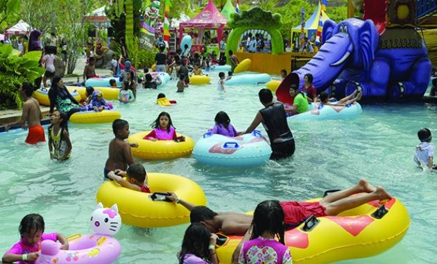 caribbean island waterpark balikpapan, Lokasi Dimana , Daya Tarik, Membawa Anak, Kedalaman Beragam, Harga Tiket Masuk