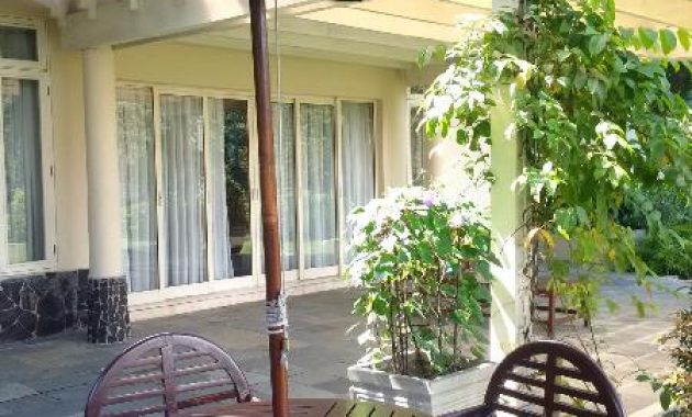 daftar rekomendasi sewa villa di rancamaya yang luas harga mulai dari rp.2.500.000, 1. Mom’s Villa, 2. Cozy Rancamaya, 3. Villa Amadin, 4. R Hotel &amp; Villa