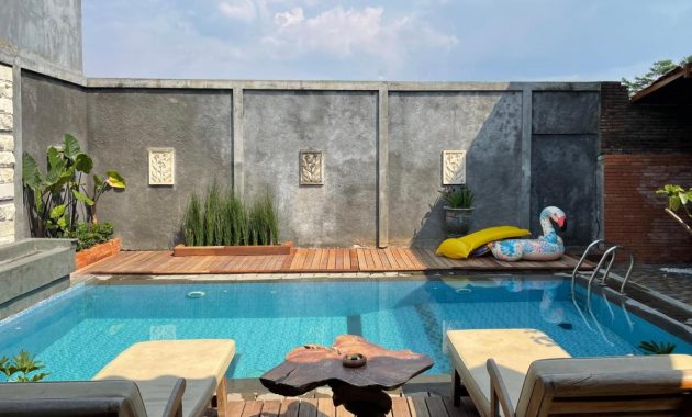 daftar villa private pool di kota malang yang cocok untuk keluarga, harga mulai rp1.900.000 per malam