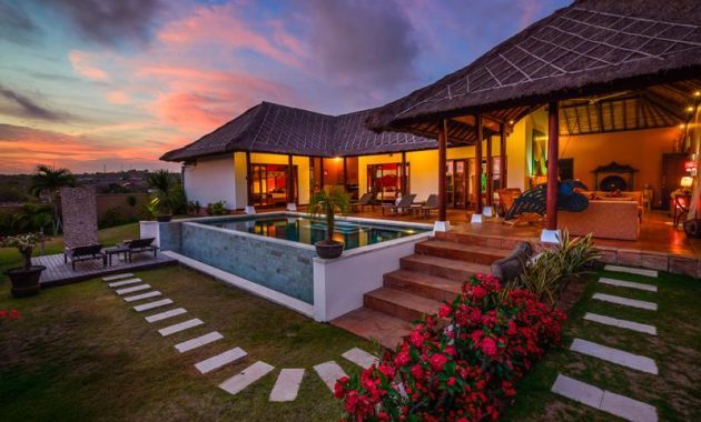 daftar villa terbaik dengan fasilitas lengkap di ungasan bali yang harganya mulai rp.1.635.000