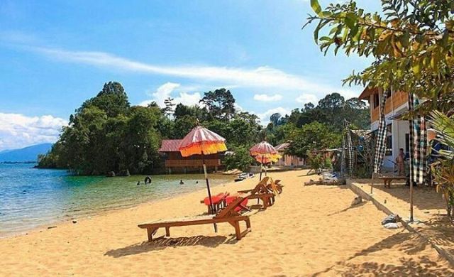 danau poso, keindahan danau poso, lokasi danau poso, danau poso, danau pasir putih indah di sulawesi tengah