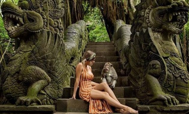 Eloknya Pesona Alam Bali di Mandala Wisata Wenara Wana