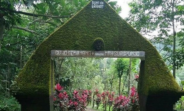goa gembyang sebagai tempat wisata serta peninggalan sejarah dan petilasan