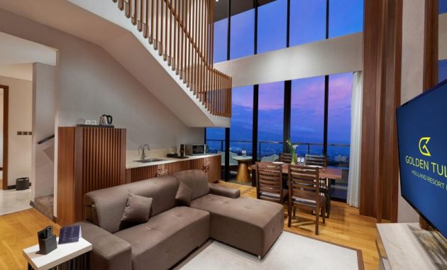 golden tulip holland resort batu, penginapan royal bertaraf bintang 5 mulai rp3.000.000 per malam