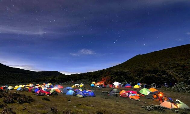 gunung gede pangrango national park bogor