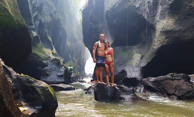 hidden canyon beji guwang gianyar, tempat wisata alam terbaru yang tersembunyi di bali
