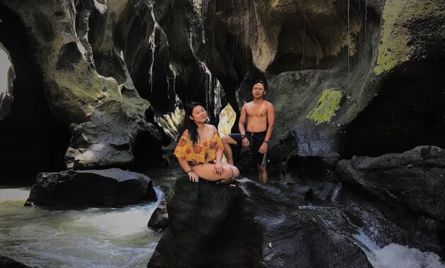 hidden canyon beji guwang gianyar, tempat wisata alam terbaru yang tersembunyi di bali