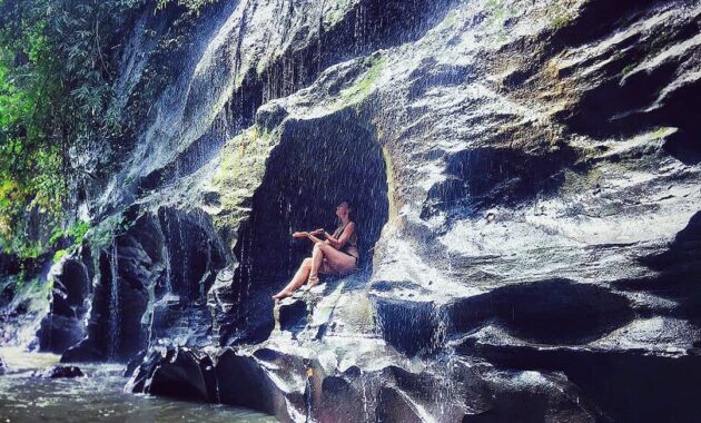 hidden canyon beji guwang gianyar, tempat wisata alam terbaru yang tersembunyi di bali