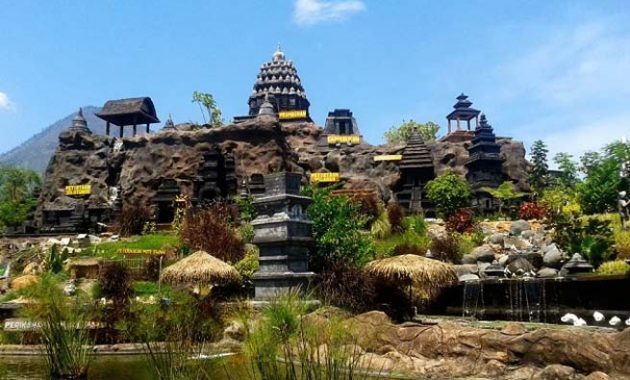 indahnya wisata eco green park batu