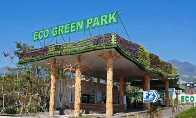 indahnya wisata eco green park batu