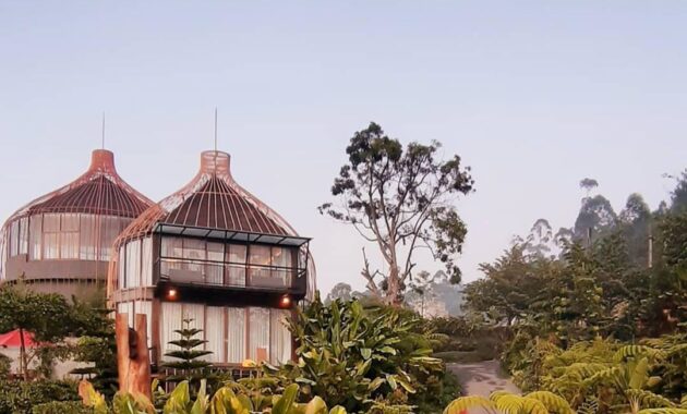ini lho tampilan unik dari bubu jungle, resort unik dan mewah di bandung, Harga Penginapan, Jalan Menuju Lokasi, Fasilitas, Type Kamar, Pesona Bubu Jungle Resort