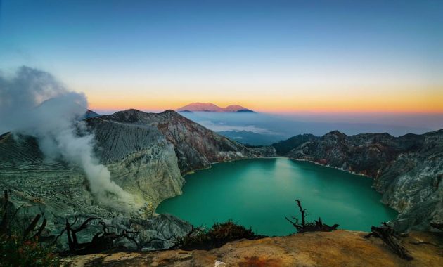 jalur pendakian kawah ijen
