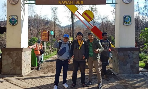 jalur pendakian kawah ijen