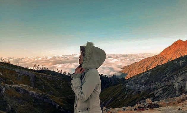 jalur pendakian kawah ijen