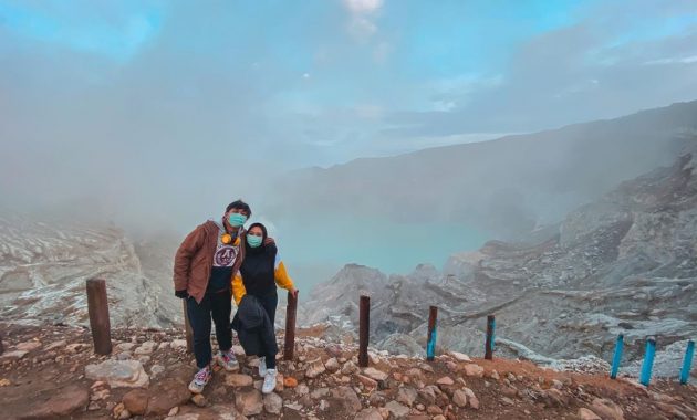 jalur pendakian kawah ijen