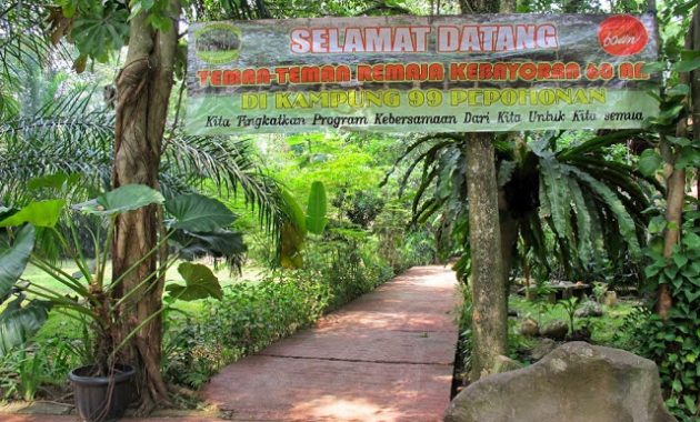 Kampung 99 Pepohonan Depok