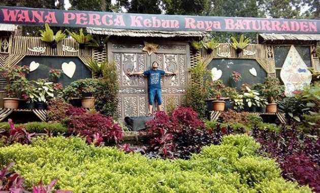 kebun raya baturaden, Sejarah Singkat, Koleksi Kebun , Kerusakan, Lokasi Dimana, Harga Tiket Masuk