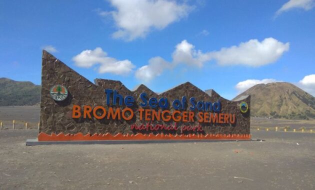keindahan gunung bromo