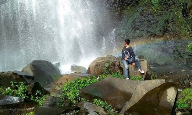 ketinggian curug cibeureum