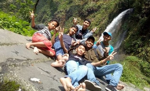 ketinggian curug cibeureum
