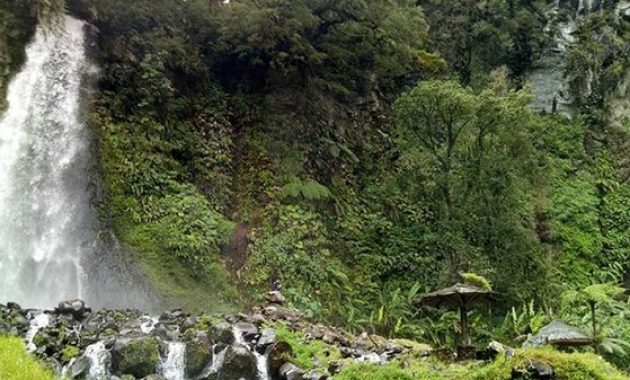 Ketinggian Curug Cibeureum