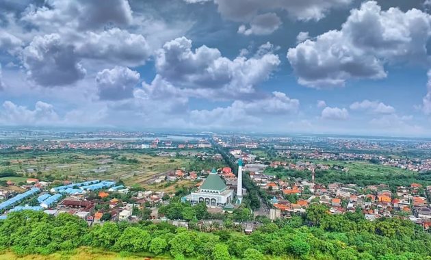 keunikan masjid agung gresik, Objek Religi, Tata Letak Bangunan , Bagian Bangunan , Fungsi Atap, Lokasi Dimana