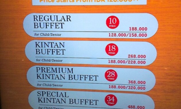 makan sepuasnya di kintan buffet paragon semarang cuma 158k