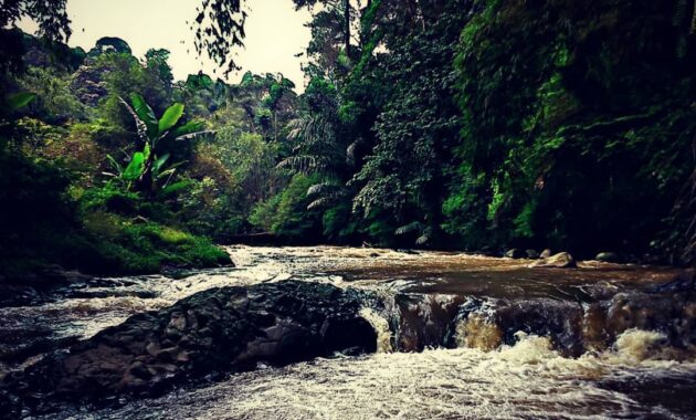 menikmati keindahan air terjun curug dago, Keindahan Air Terjun, Mengenal Kawasan, Rute dan Lokasi, Area Parkir, Fasilitas Yg Ada