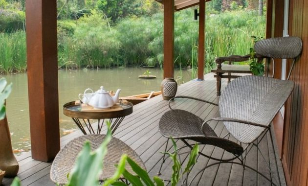 mooi lake house, villa mewah di pinggir danau dengan nuansa eropa yang dikelilingi hutan rimbun