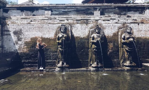 objek wisata goa gajah gianyar bali