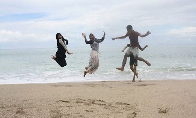 pantai jambu, jajaran pantai yang berbeda di kawasan anyer