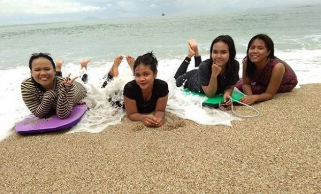 pantai jambu, jajaran pantai yang berbeda di kawasan anyer