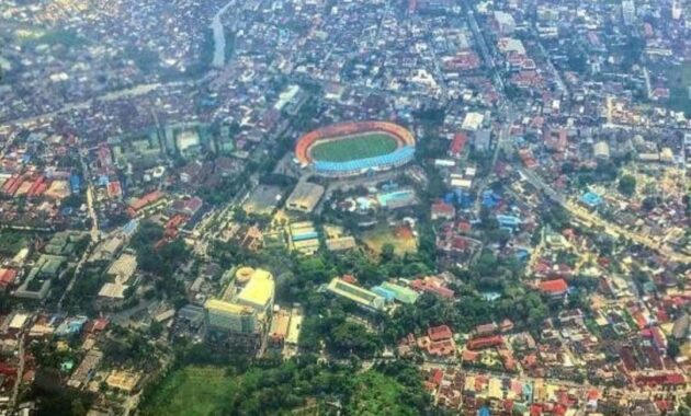 potret keindahan pemandangan kota samarinda tempo dulu dan sekarang, simak ulasan ini!