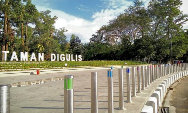 Potret Keseruan Nongkrong di Taman Digulis Pontianak, Bikin Mager Pulang