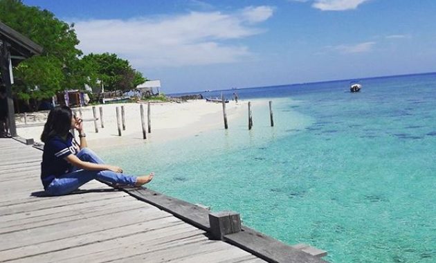 pulau samalona makassar, jadi pulau mungil yang unik dan menawan