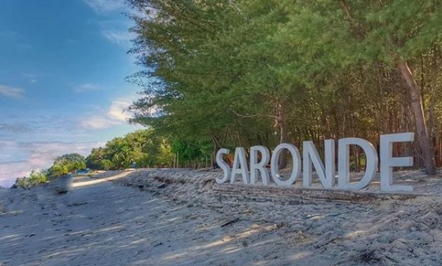 pulau saronde, surga tropis maldive-nya indonesia
